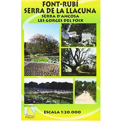 Imagen de Font Rubí. Serra de la Llacuna 1:20.000 (SIN COLECCION)