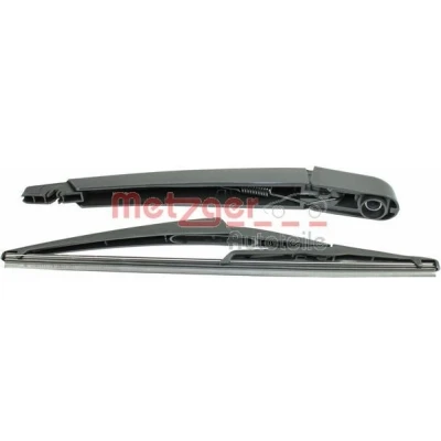 Imagen de Brazo del limpiaparabrisas, lavado de parabrisas Metzger 2190287 posterior con caperuza, limpiaparabrisas incorporado FIAT: Panda III Hatchback