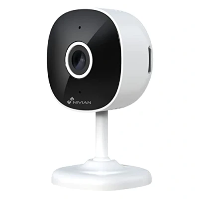 Imagen de NIVIAN cámara WiFi 2.4Ghz Grabación en MicroSD(No incluida) 2K Deteccion de Humanos Audio bidireccional Apta para Interior Compatible con Amazon Alexa y Google HomeControl Remoto App Tuya