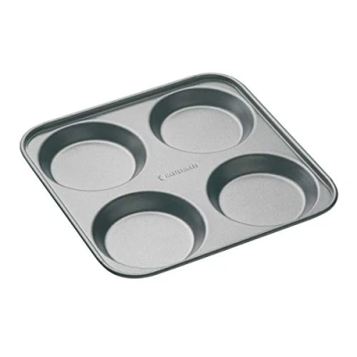Imagen de Master Class Molde antiadherente para 4 Yorkshire pudines, color gris