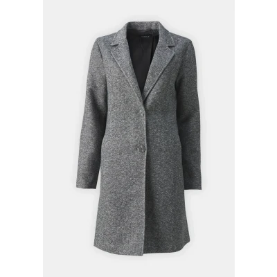 Imagen de ONLY Onlsedona Carrie COAT Abrigo clásico, Mujer, Talla: XS, Dark grey melange