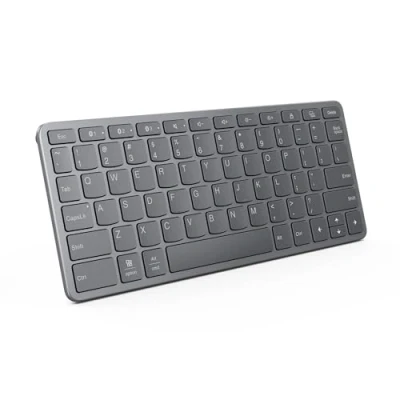 Imagen de Teclado Lenovo ZG38C058, Universal USB, Bluetooth, QWERTY, Gris