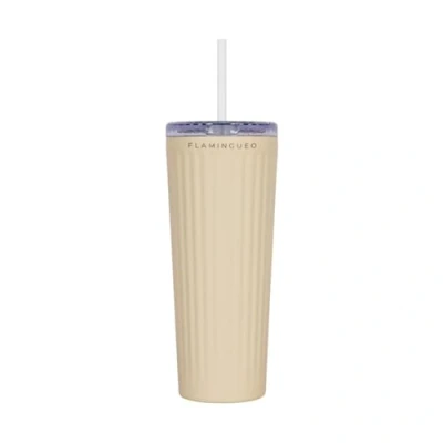 Imagen de Flamingueo Vaso Termico Taza Termo, Acero Inoxidable, Termo Cafe Para Llevar, Bebidas Frías 24h y Calientes 10h, con Tapa, 0,8 Litros