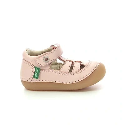 Imagen de Kickers Sushy, Sandalias de bebé Niñas, Rosa Claro, 25 EU