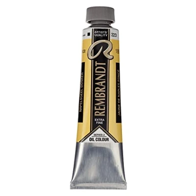 Imagen de Rembrandt Talens Excelentes colores de pintura al óleo 40 ml 223 Amarillo Nápoles oscuro