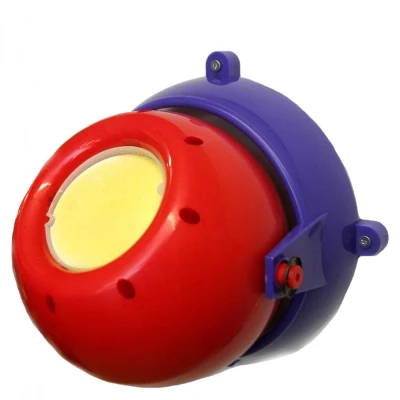Imagen de Likit Soporte para piedra lamer de pared Tongue Twister One Size Rojo