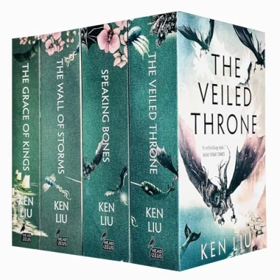Imagen de The Dandelion Dynasty Collection 4 Books Set By Ken Liu (The Grace of Kings, Wall Storms, Veiled Throne &amp; Speaking Bones)