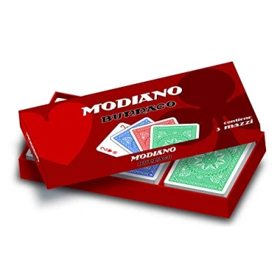 Imagen de Modiano Buraco Juego de 3 Cartas para 6 Jugadores