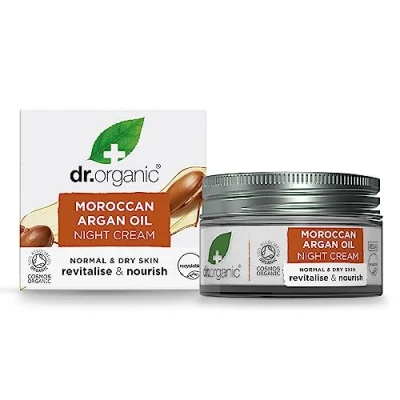Imagen de Dr. Organic Crema de Noche con Aceite Argan Marroqui 50 ml
