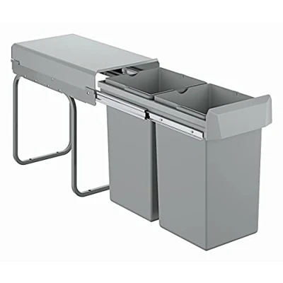 Imagen de GROHE 40855000 Blue Sistema de residuos, Armario min. 30cm, 2 x 15L, Gris