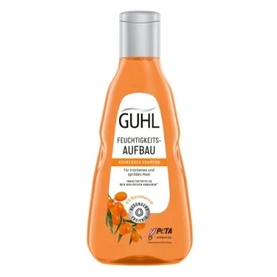 Imagen de Guhl Champú que regenera la humedad. Contenido: 250 ml. Aporta humedad al cabello seco.