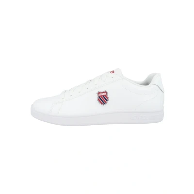 Imagen de K SWISS Court Shield Zapatillas whitecorporate (06599113), Hombre, Talla: 42.5, White corporate (06599 113) Zapatos