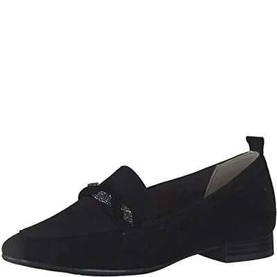 Imagen de Tamaris 8 84200 20, Mocasín Mujer, Black, 38 EU Ancho