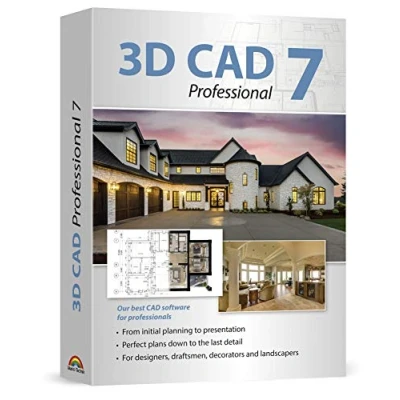 Imagen de 3D CAD 7 Professional Plan &amp; design buildings from initial rough sketches to the finished blueprints and architecture software for Windows 10, 8.1,
