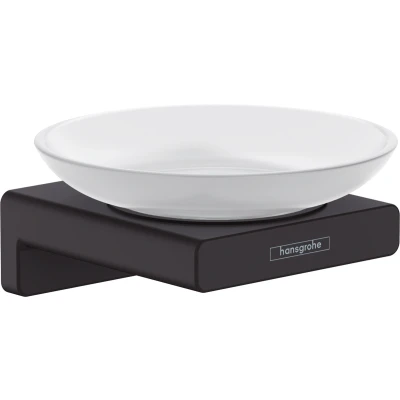 Imagen de hansgrohe AddStoris Jabonera, negro mate, 41746670