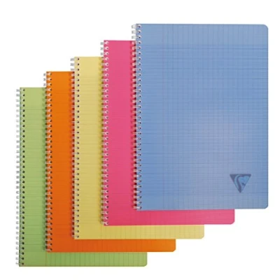 Imagen de Clairefontaine Ass Linicolor Cuaderno espiral, color aleatorio 100 pages