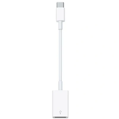 Imagen de APPLE Adaptador USB C a USB, Thunderbolt 3 (USB C), para dispositivo estándar, Blanco