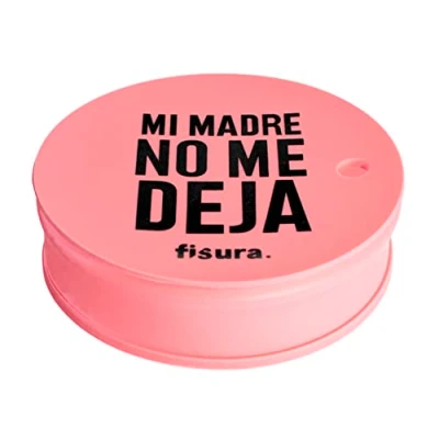 Imagen de Fisura Tapa vasos antidroga. Protector de bebida original Cubierta para bebidas reutilizable. Protección vaso antiderrame hecho silicona BPA free. (5 unidades, Mi madre, Rosa)