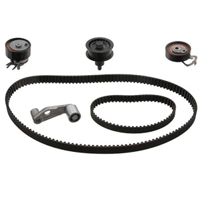 Imagen de FEBI BILSTEIN 21772 Kit de correa distribución 130, 58 para árbol levas, cigüeñal con perfil redondeado dientes SEAT: Leon I Hatchback