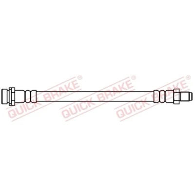 Imagen de QUICK BRAKE 37.056 Latiguillos de Freno 222 M10x1 FORD: Transit Mk6 Furgón
