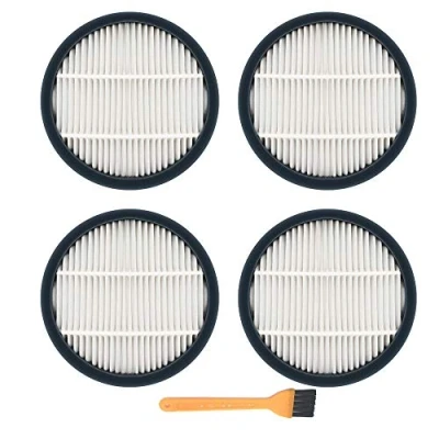 Imagen de WuYan Filtro de accesorios para aspiradora Xiaomi Deerma VC40, incluye 4 filtros Hepa, 1 cepillo limpieza
