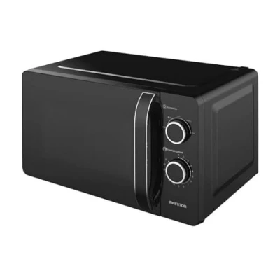 Imagen de INFINITON Microondas MW HB2070, 20 Litros, 700 W, Temporizador de 0 a 35 minutos, Función DEFROST, Apertura puerta con tirador, Negro