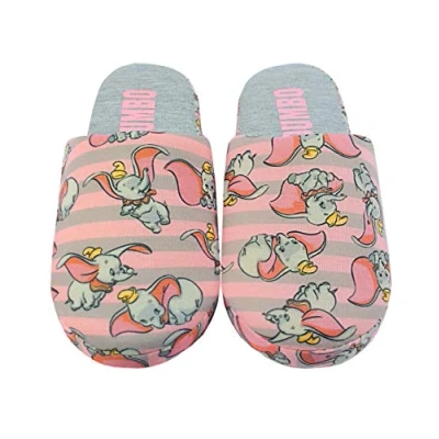 Imagen de Disney Dumbo Pantuflas para mujer, zapatos de casa con estampado completo 38 39 EU
