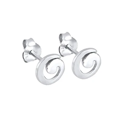 Imagen de Elli Spiral Pendientes, Mujer, Talla: One Size, Silberfarben