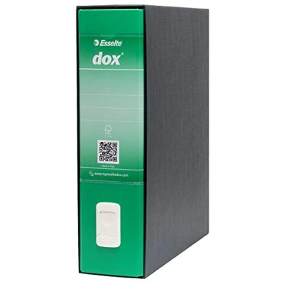 Imagen de Rexel Esselte Dox 1 Archivador de anillas con palanca (formato A4), color verde