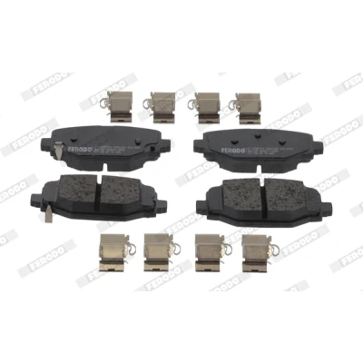 Imagen de JURID 574301J Juego de pastillas freno con contacto avisador desgaste JEEP: Grand Cherokee V (WL) 2.0 4xe Plug in Hybrid 2021