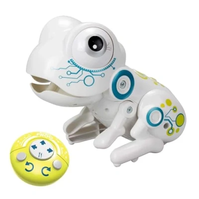 Imagen de Silverlit Robo Frog YCOO en Rana controlada a Distancia Que Puede Saltar, Jugar Juegos, agarrar Cosas y Hacer Sonidos