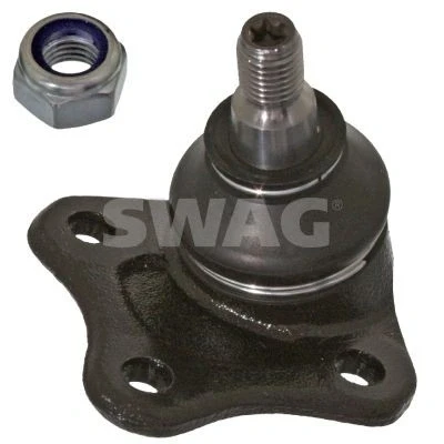 Imagen de SWAG 32 78 0020 Rótula de suspensión Eje delantero, izquierda, debajo con tuerca autofijadora 15 para brazo oscilante transversal