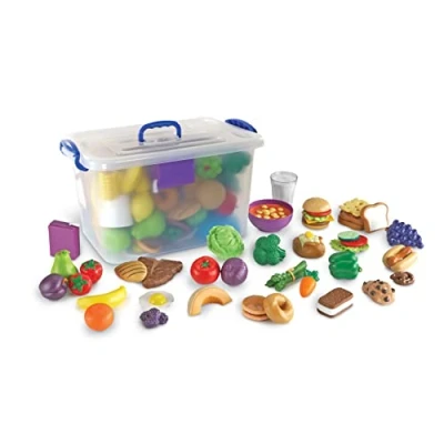 Imagen de Learning Resources Set de comida juguete para el aula New Sprouts