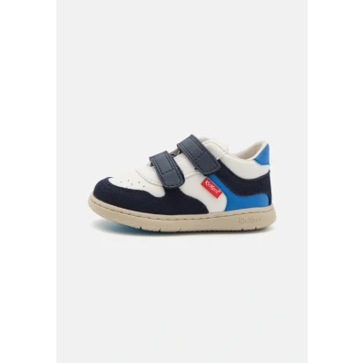 Imagen de Kickers Kickmotion, Zapatillas Unisex niños, Azul Marino Blanco, 19 EU