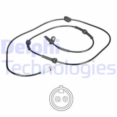 Imagen de DELPHI SS20598 Sensor de ABS activo 1725