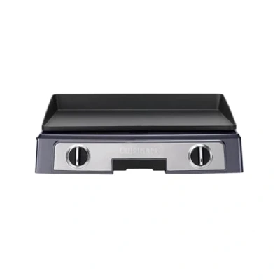 Imagen de Cuisinart Parrilla Eléctrica Dual Entertaining Grill &amp; Griddle Plancha XL, Placa Teppanyaki en casa Antiadherente Extraíble Control de Temperatura 90C 260C