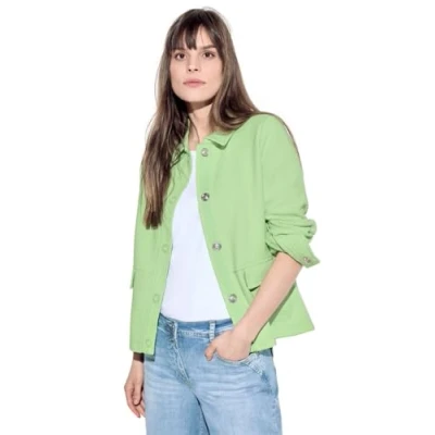 Imagen de CECIL B212152 Chaqueta de Estructura Ligera, Matcha Lime, L Mujeres