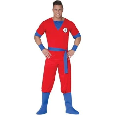 Imagen de FIESTAS GUIRCA DISFRAZ ADULTO RED NINJA