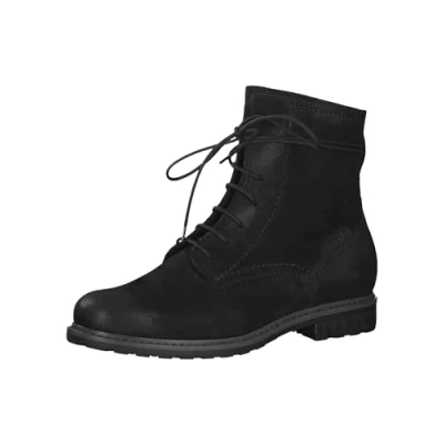Imagen de Tamaris Botines de Tacón para Mujer Piel, Cuadrado, Cómodos, Negro, 41 EU