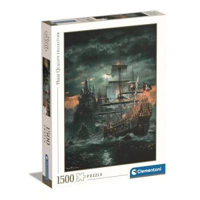 Imagen de Clementoni Puzzle 1500 piezas barco pirata (31682)