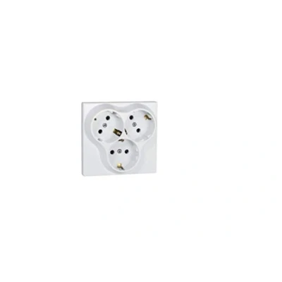Imagen de Enchufe Schuko de 3 enchufes, empotrable, IP20 (5303)