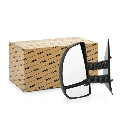 Imagen de espejo retrovisor Blic 5402 04 9251911P izquierda negro manual brazo largo de espejo, con gran angular, convexo