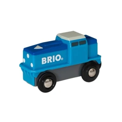 Imagen de BRIO World Locomotora de mercancìas a Pilas, vehículos para Circuito Tren, Edad 3+ Años