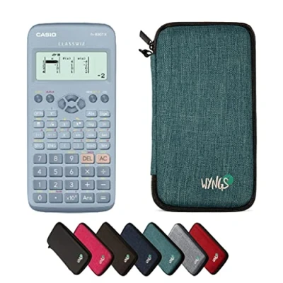 Imagen de CALCUSO Paquete Básico Turquesa con Calculadora Casio FX 83GT X Azul (Inglés)