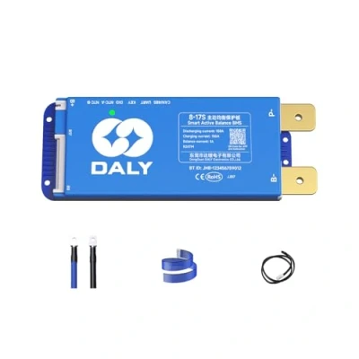 Imagen de DALY Smart Active Balance BMS 150A 24V 60V 8S 17S Bluetooth Incorporado con Placa de protección batería PCB Can RS485 para Paquete Li Ion LifePO4 LTO