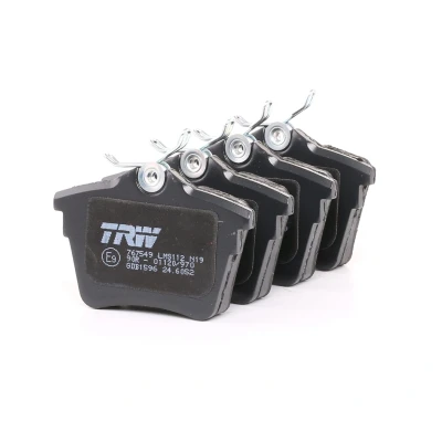Imagen de TRW COTEC GDB1596 Juego de pastillas freno no preparado para indicador desgaste con tornillos pinza accesorios PEUGEOT: 407 Berlina