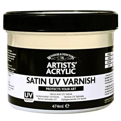 Imagen de Winsor &amp; Newton Esmalte acrílico UV, 474 ml