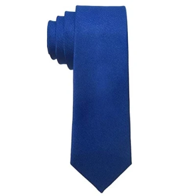 Imagen de MASADA Corbata para Hombre elaborada a mano y con gran esmero 6 cm de ancho Azul real