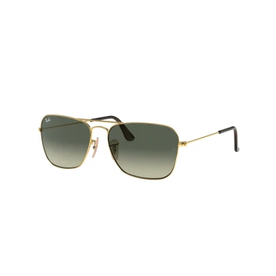 Imagen de RAY BAN Caravan 181/71 Gafas de Sol, Azul (Gold), 58 Unisex
