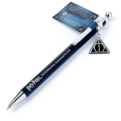 Imagen de Harry Potter HPP0054 Deathly Hallows Pluma, Negro